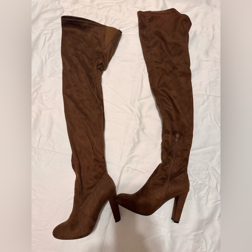 Over the knee boots- used once